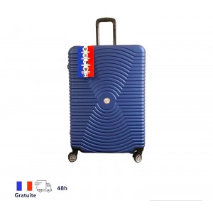 Grande Valise 75 cm Bleu